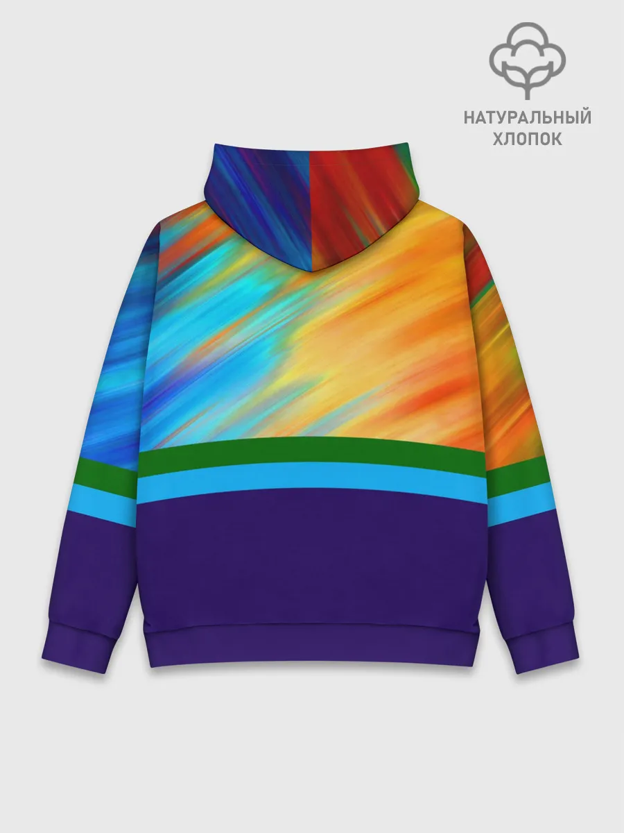 Худи мужской база хлопок / Размытие