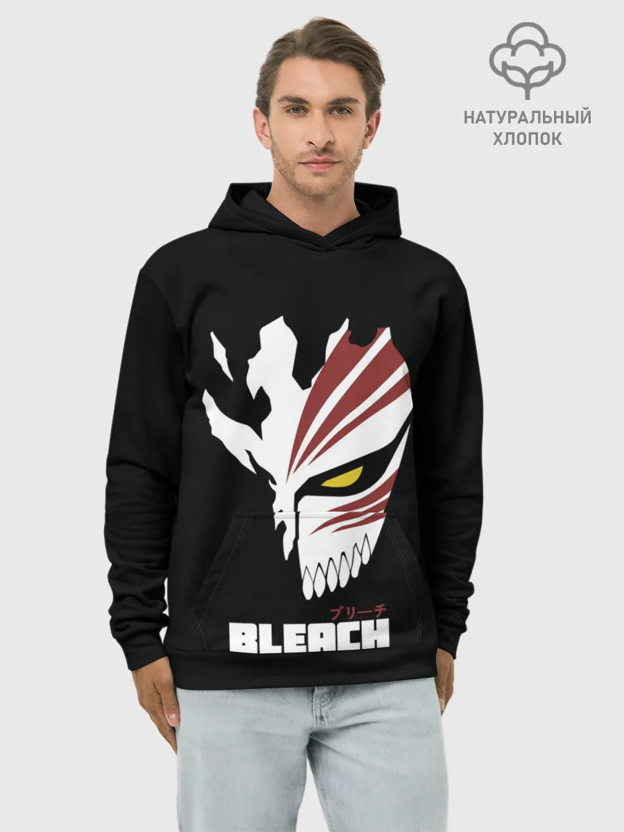 Худи мужской база хлопок / BLEACH MASK