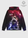 Худи мужской база хлопок / Танджиро Камадо Kimetsu no Yaiba