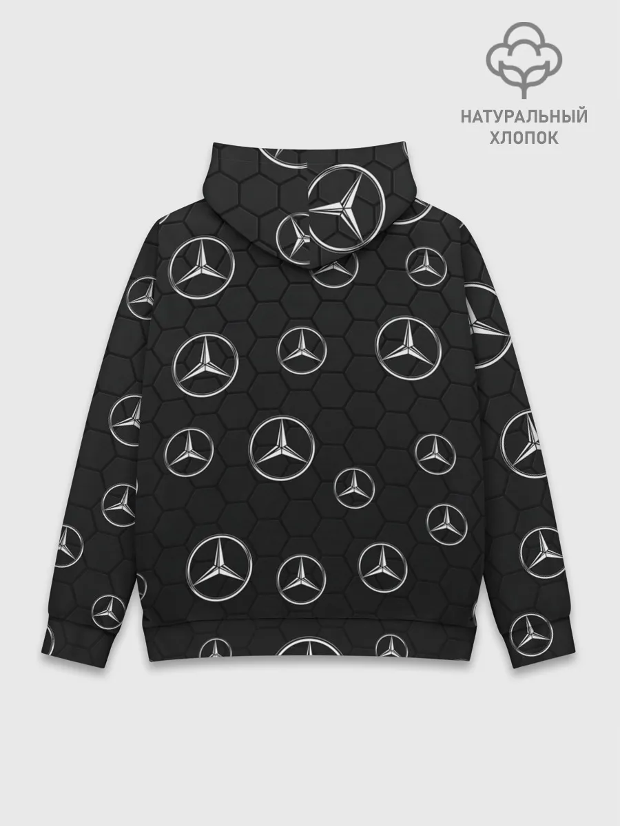 Худи мужской база хлопок / BOSS MERCEDES-BENZ