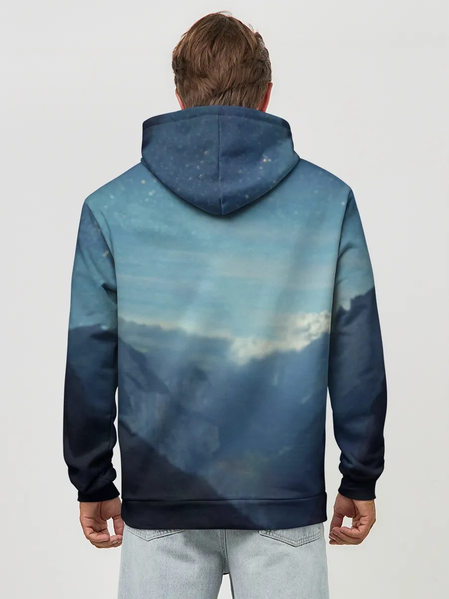 Худи мужской база хлопок / Магическая Битва - Ты плачешь?