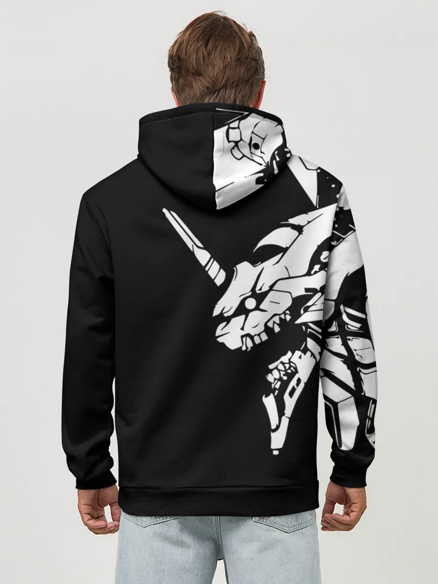 Худи мужской база хлопок / Eves Rage