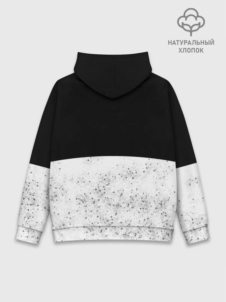 Худи мужской база хлопок / Born to Ride - Ride to Live