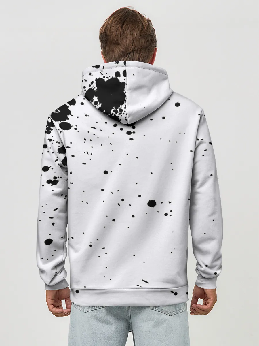 Худи мужской база хлопок / Танджиро и Незуко Камадо