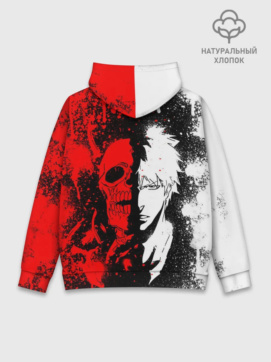 Худи мужской база хлопок / ИЧИГО БЛИЧ | ICHIGO BLEACH