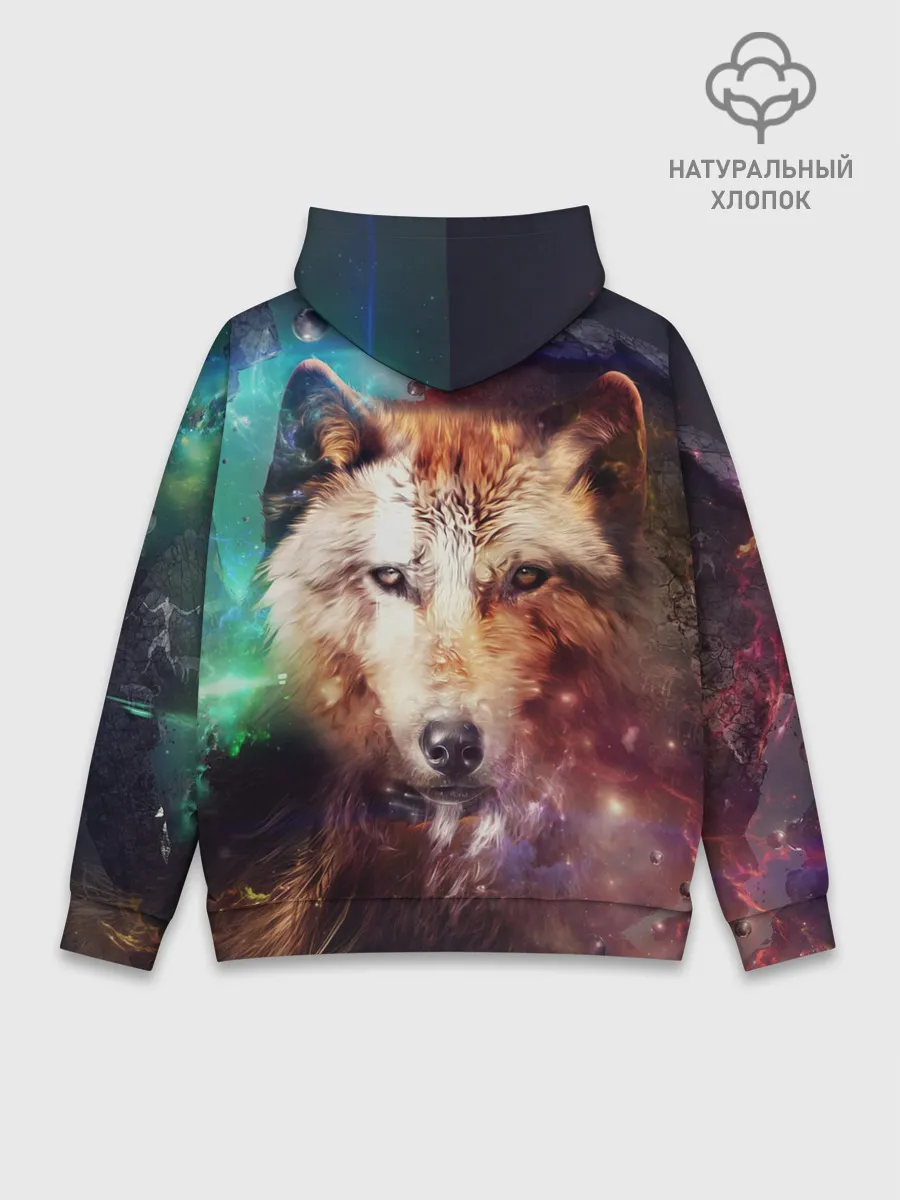 Худи мужской база хлопок / WOLF