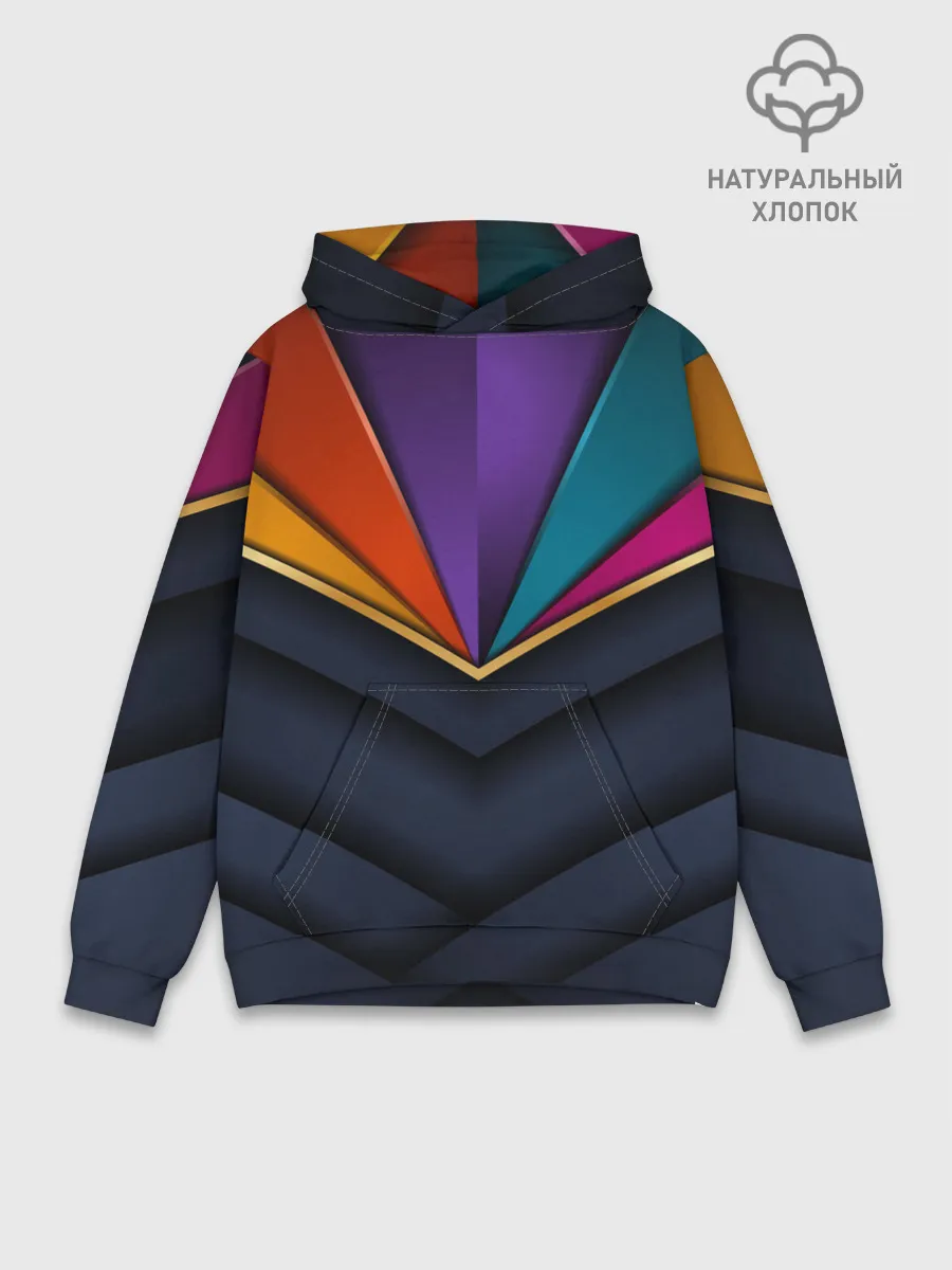 Худи мужской база хлопок / 3D luxury