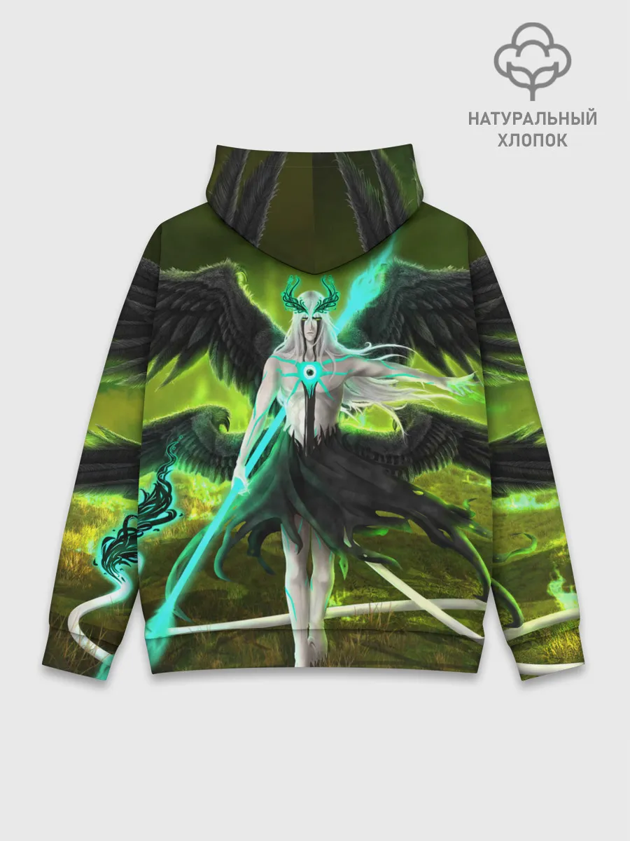 Худи мужской база хлопок / Ulquiorra Schiffer Bleach