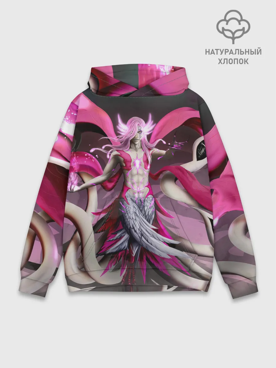 Худи мужской база хлопок / Bleach Aurora Archangel Art