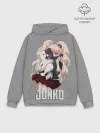 Худи мужской база хлопок / MONOKUMA / JUNKO