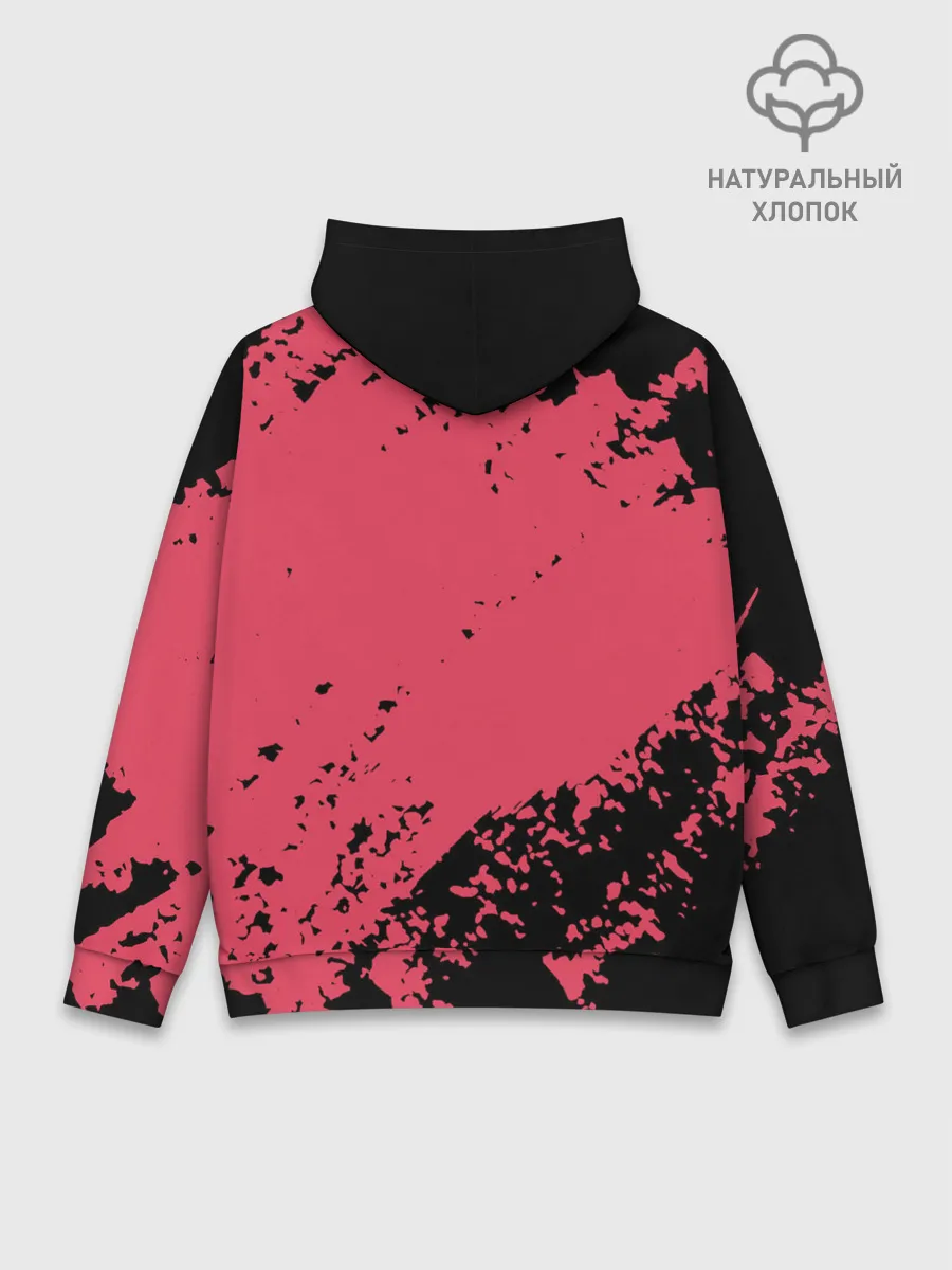 Худи мужской база хлопок / BTS LOGO / БТС ЛОГОТИП