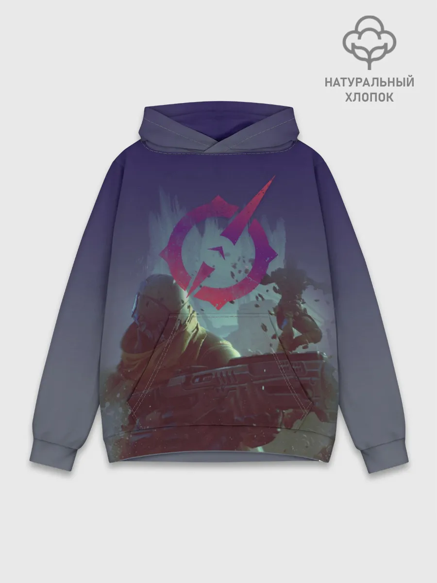 Худи мужской база хлопок / Outriders