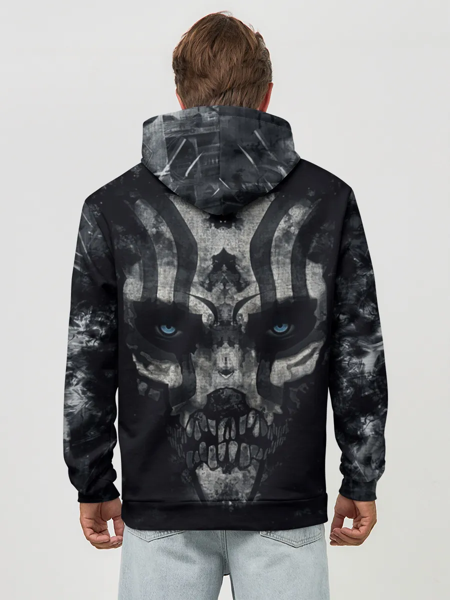 Худи мужской база хлопок / OLD SHAMAN