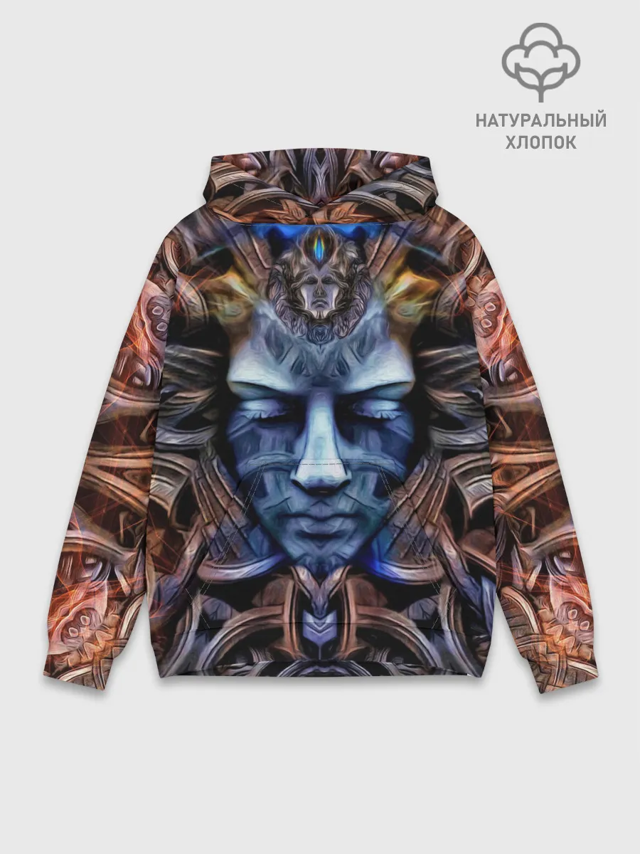 Худи мужской база хлопок / MEGABUDDA