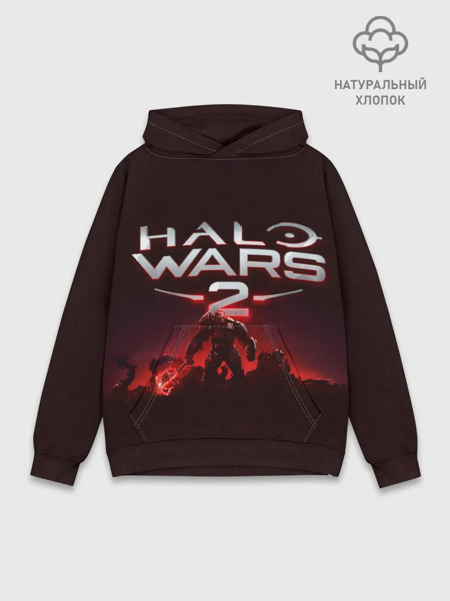 Худи мужской база хлопок / Halo Wars 2