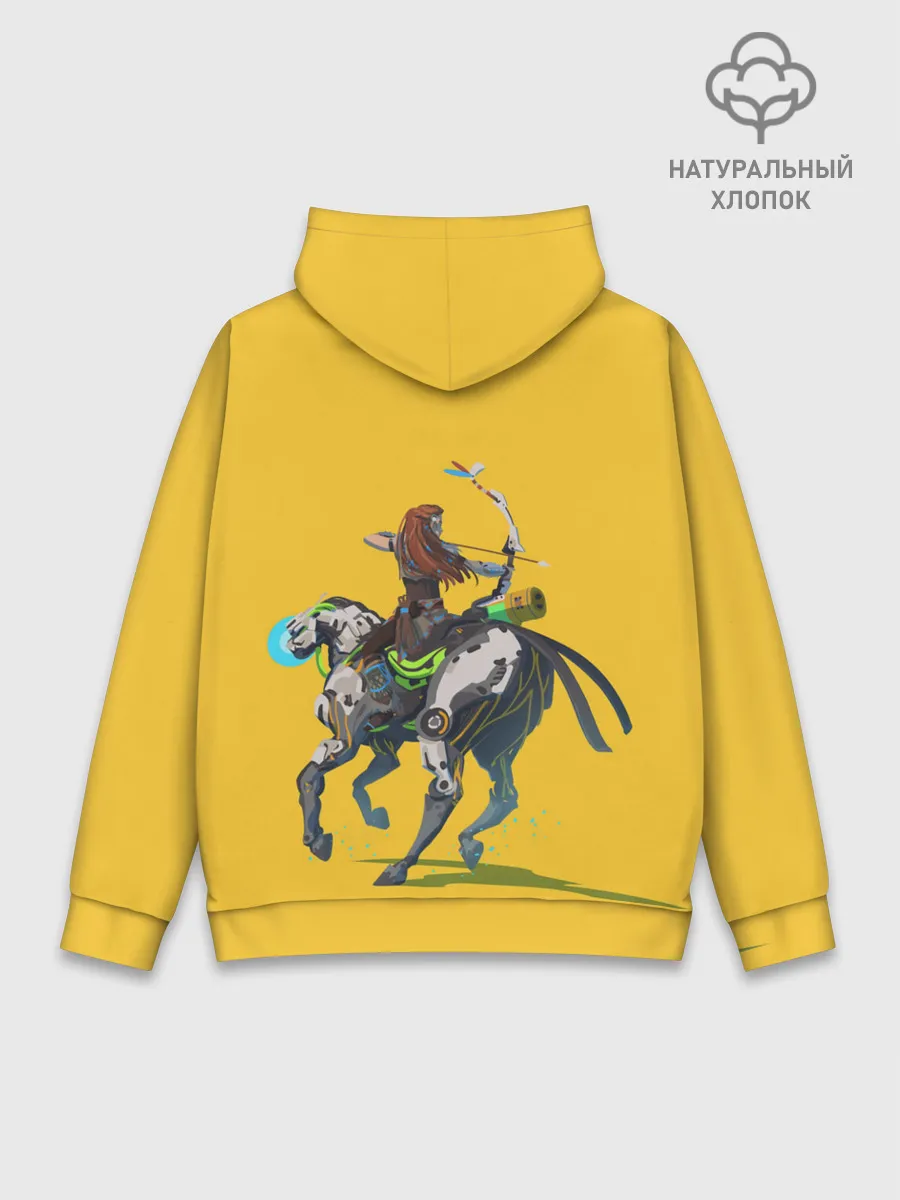 Худи мужской база хлопок / Элой на охоте