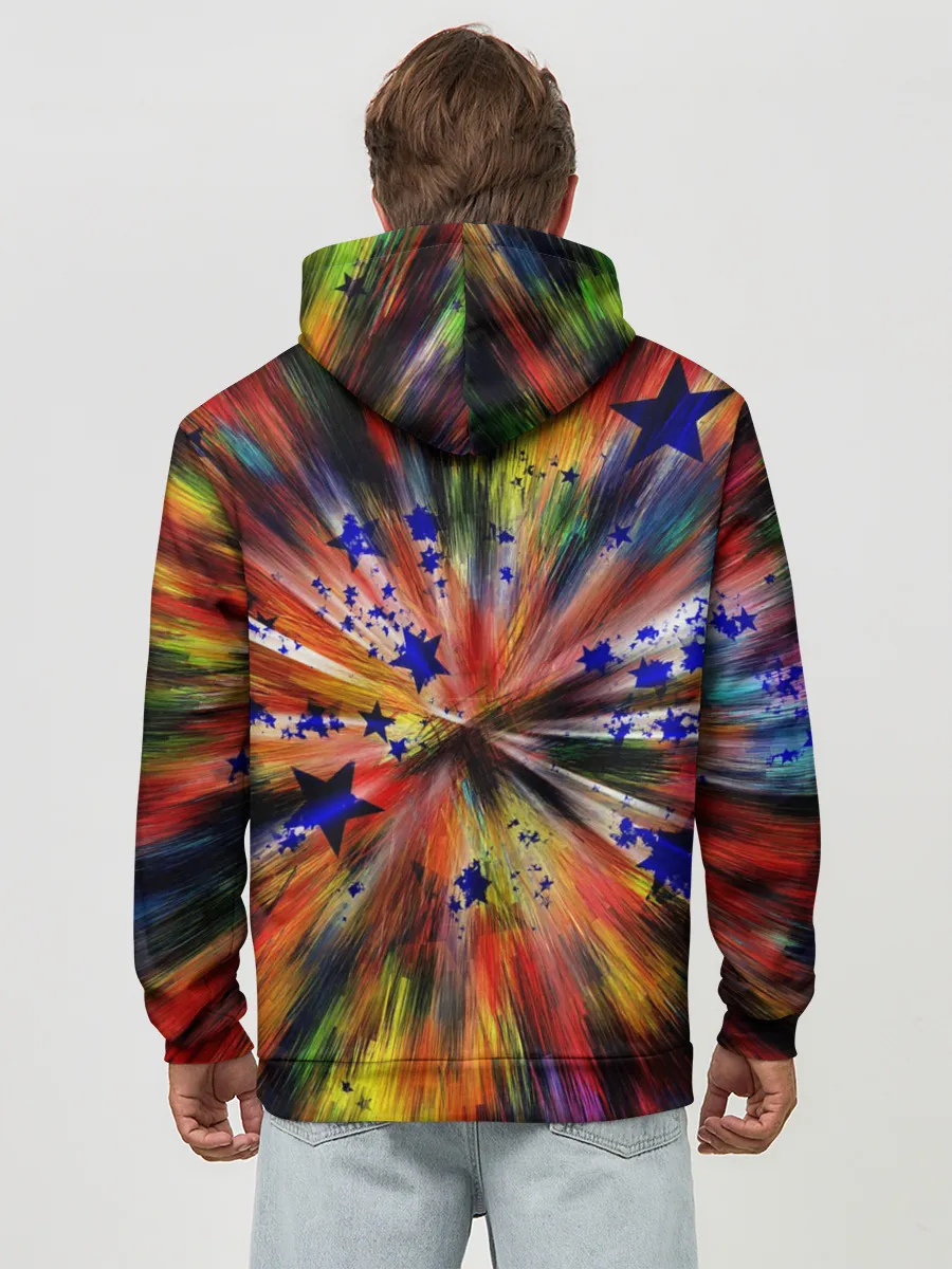 Худи мужской база хлопок / Звездный путь