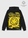 Худи мужской база хлопок / Nirvana 1987