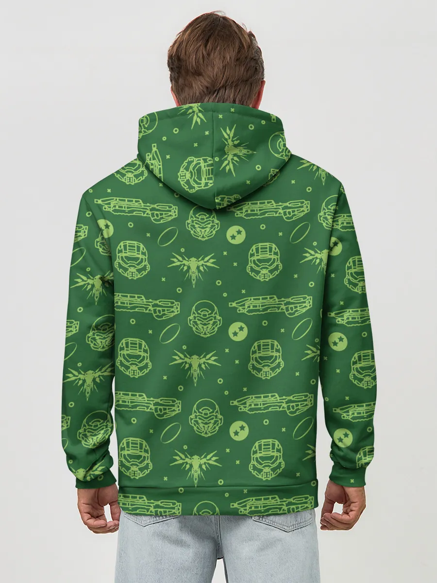 Худи мужской база хлопок / Halo Pattern