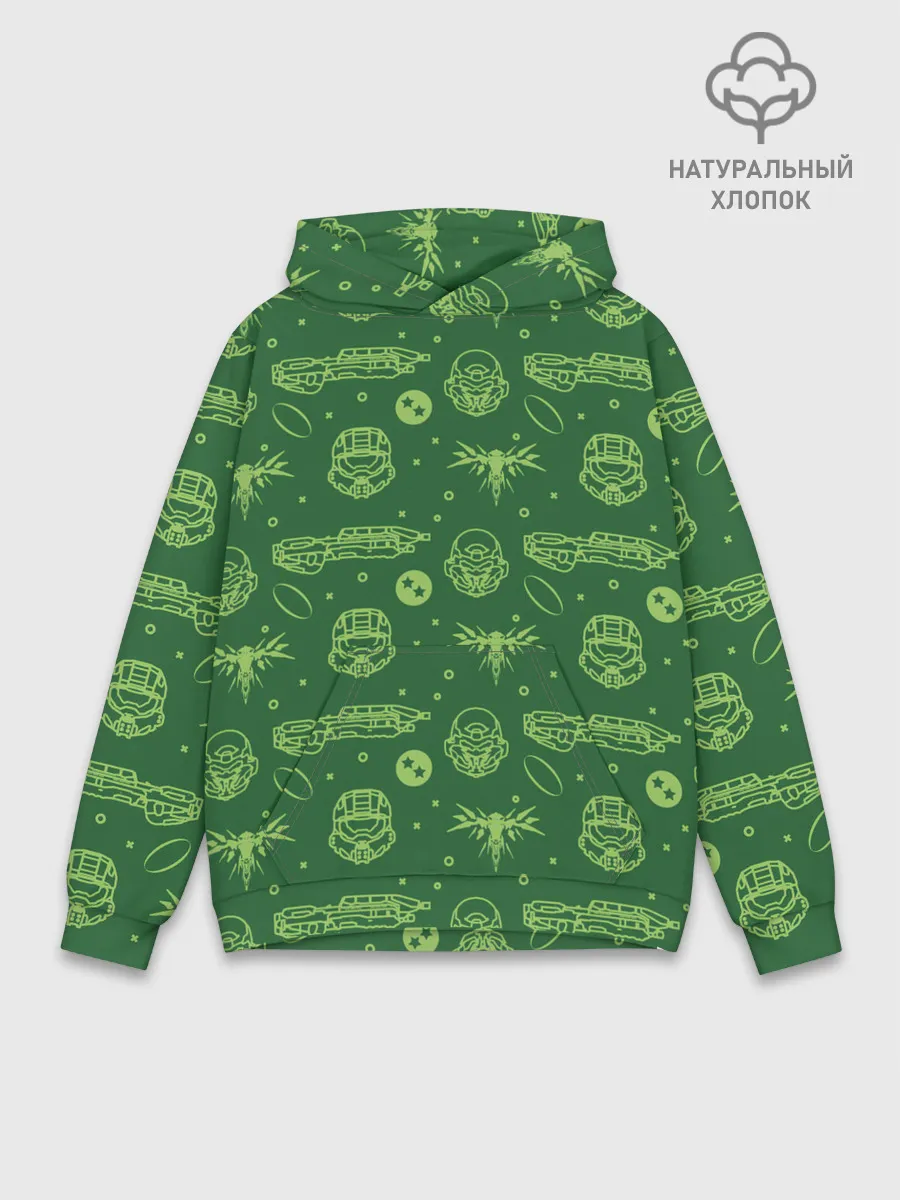 Худи мужской база хлопок / Halo Pattern