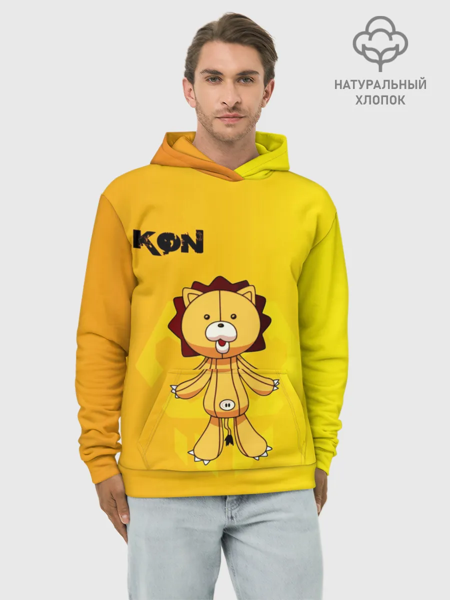 Худи мужской база хлопок / Kon Bleach