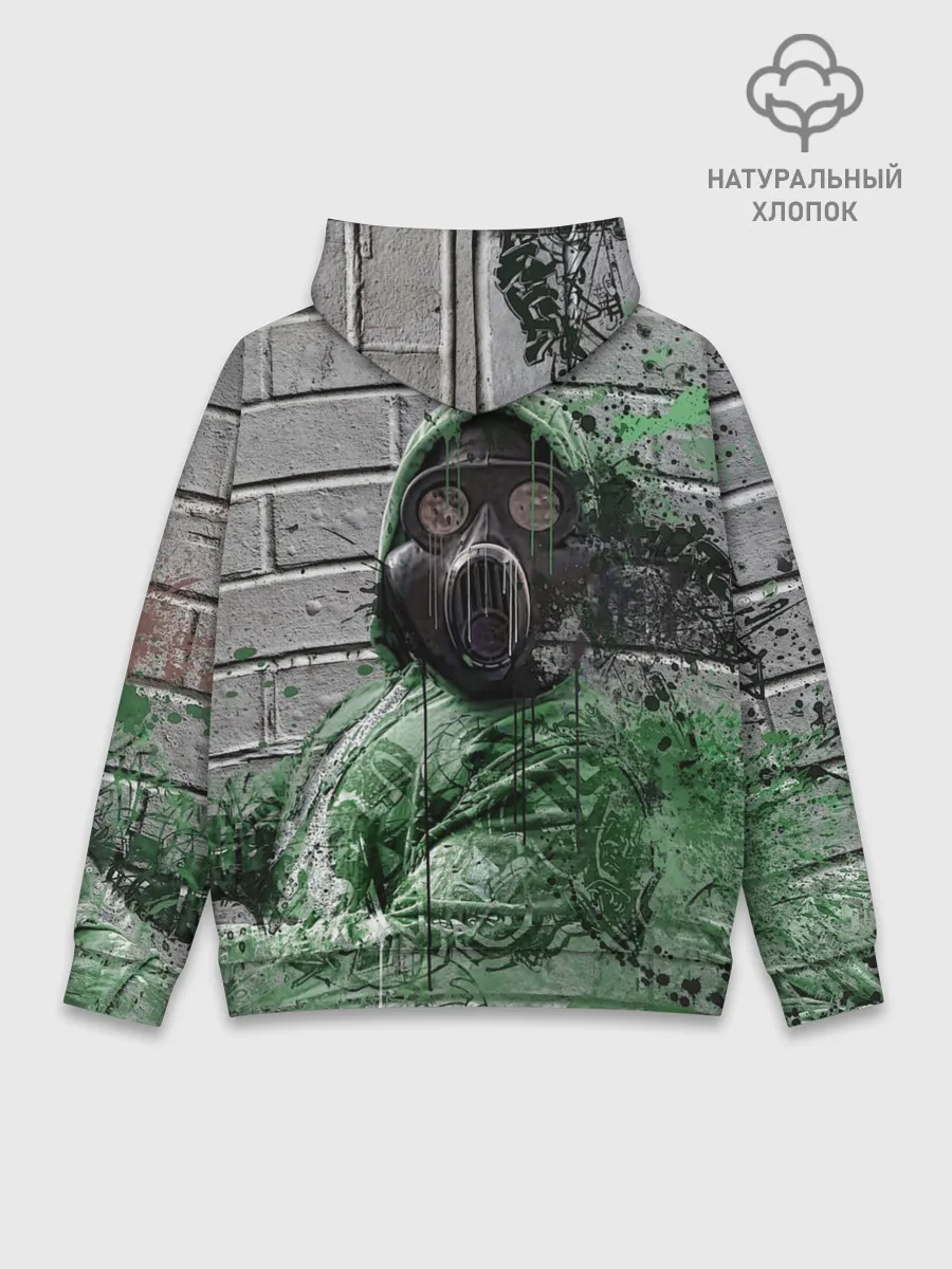 Худи мужской база хлопок / Сталкер | Метро