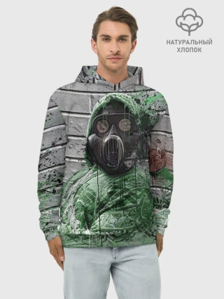Худи мужской база хлопок / Сталкер | Метро