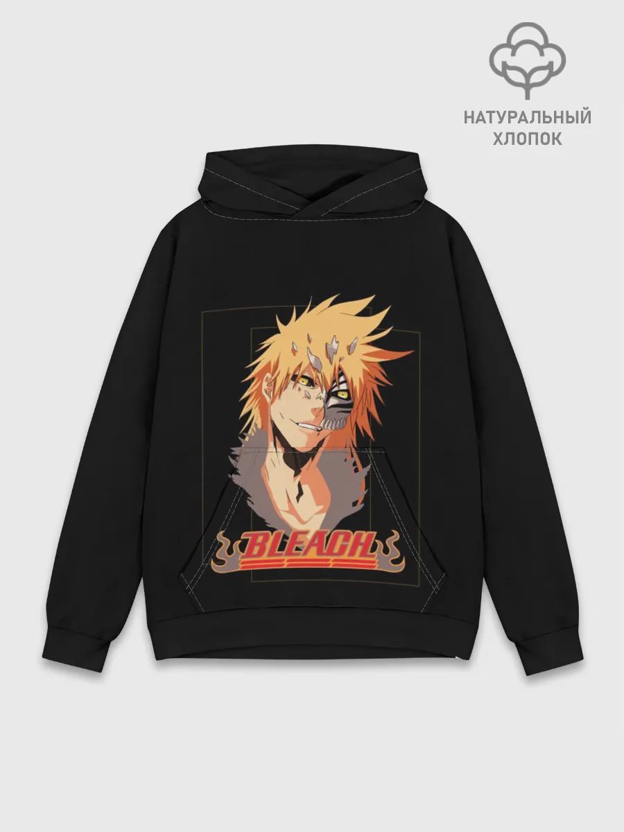 Худи мужской база хлопок / Ичиго Блич