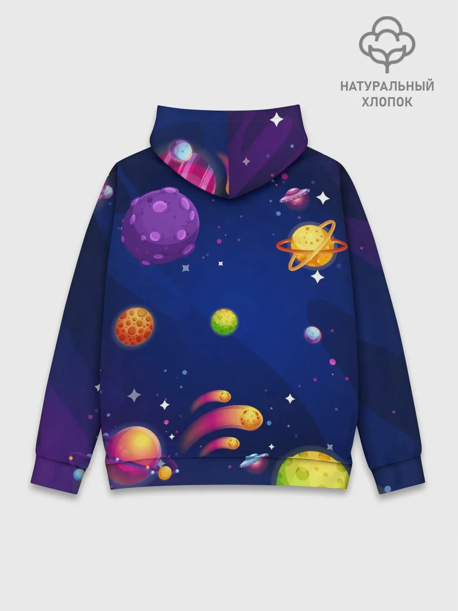 Худи мужской база хлопок / ПОЕХАЛИ АМОНГ АС | AMONG US