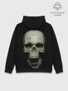Худи мужской база хлопок / SKULL