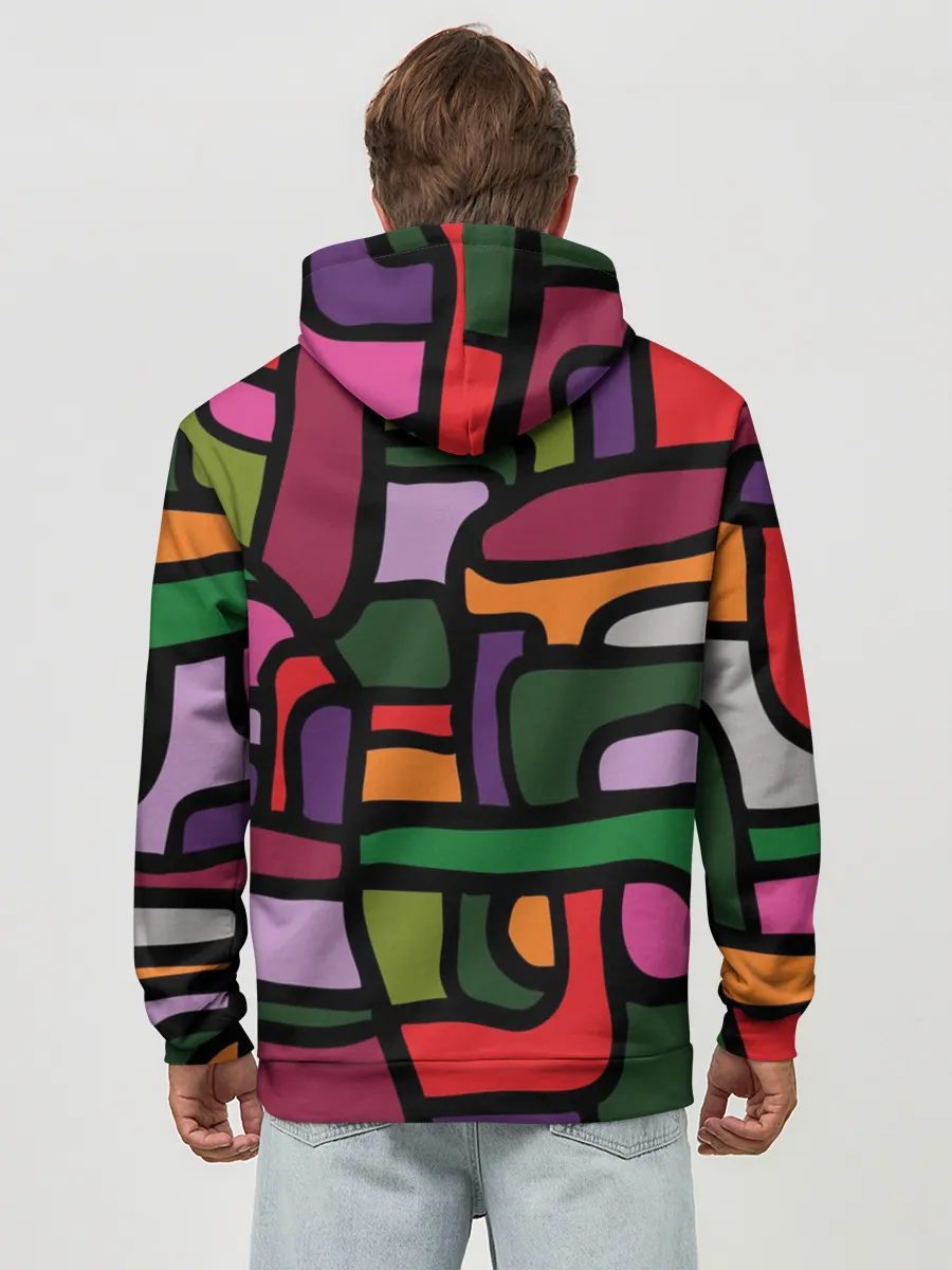 Худи мужской база хлопок / Ретро