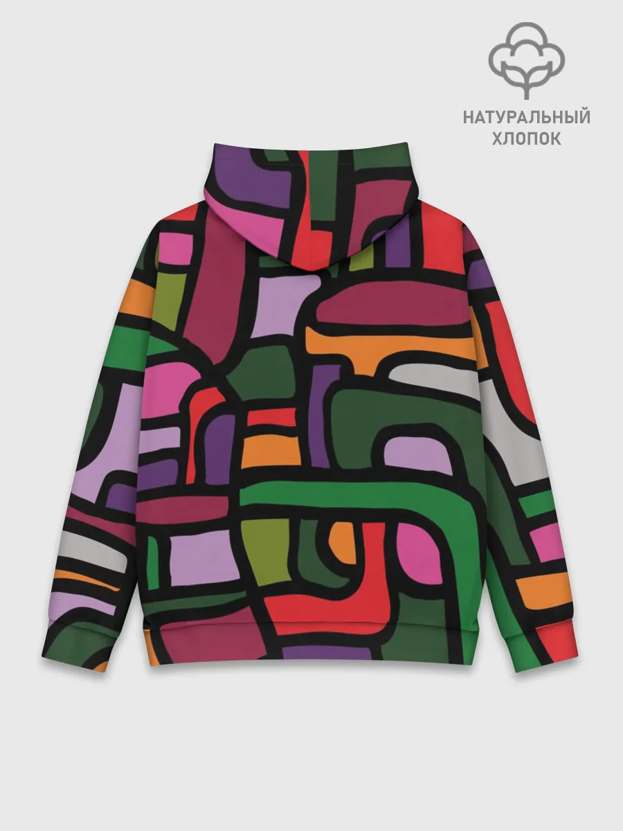 Худи мужской база хлопок / Ретро