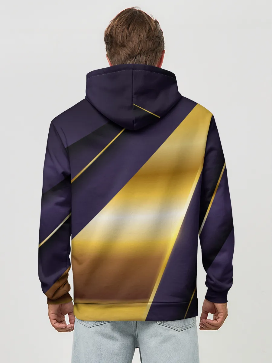 Худи мужской база хлопок / 3D luxury золото