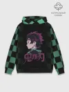 Худи мужской база хлопок / Танджиро Камадо Kimetsu no Yaiba