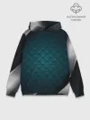 Худи мужской база хлопок / 3D luxury metal