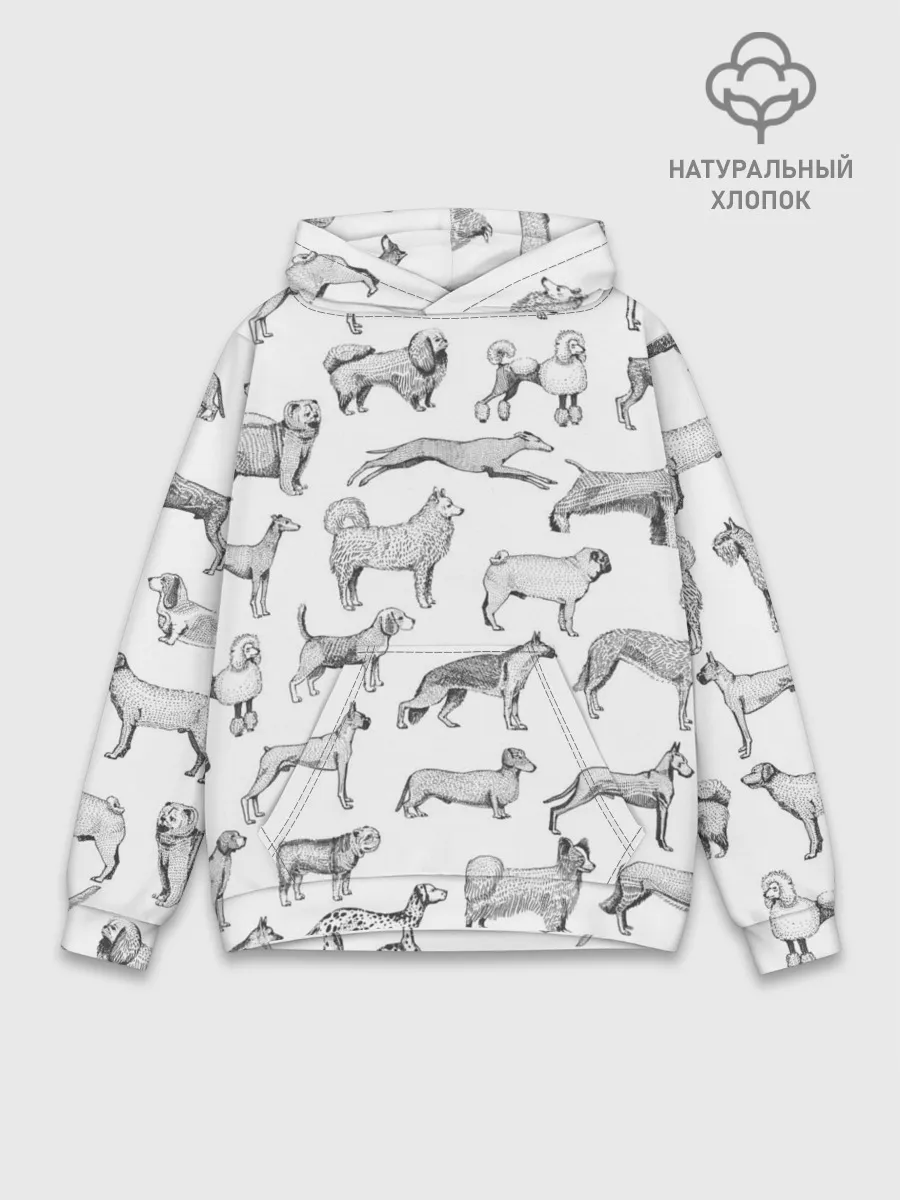 Худи мужской база хлопок / ПОРОДЫ СОБАК С ФОТОГРАФИЯМИ