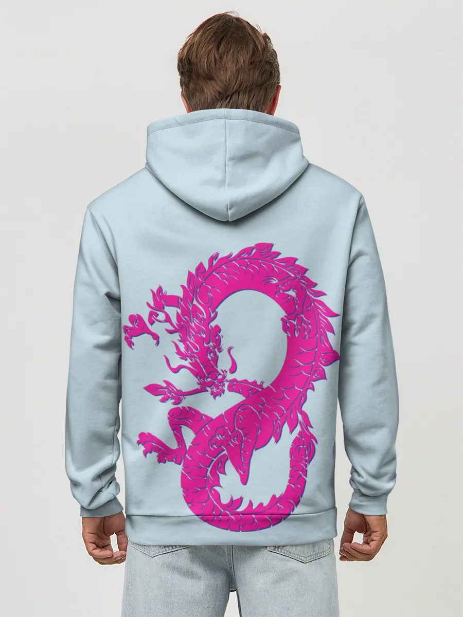 Худи мужской база хлопок / Yakuza Dragon