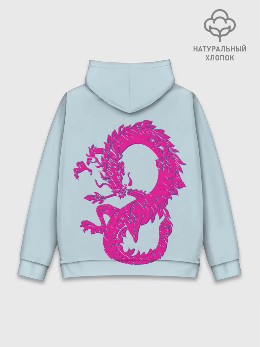 Худи мужской база хлопок / Yakuza Dragon