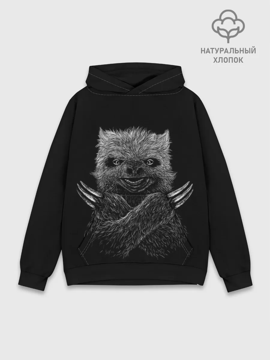 Худи мужской база хлопок / Росомаха