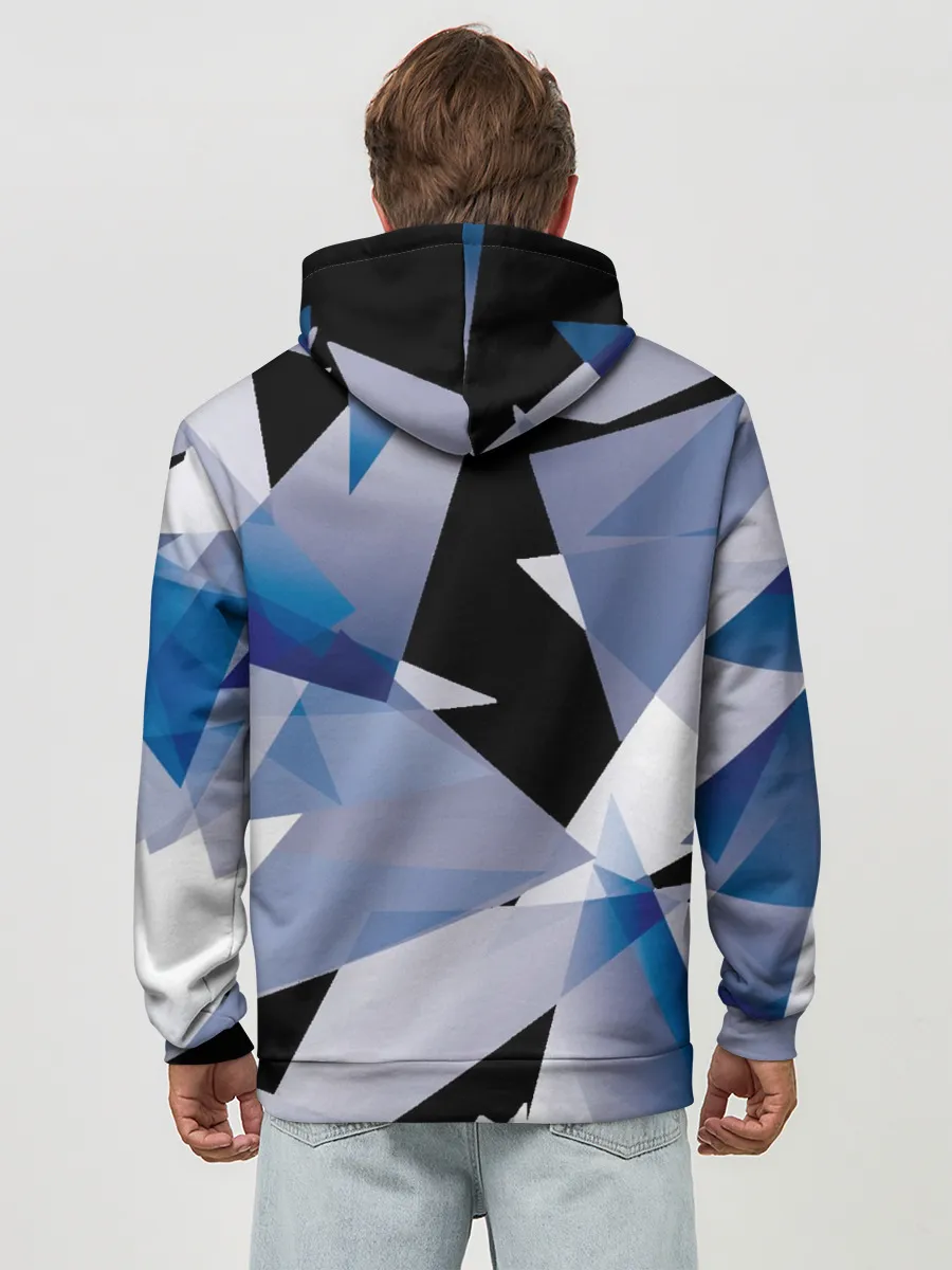 Худи мужской база хлопок / Broken glass