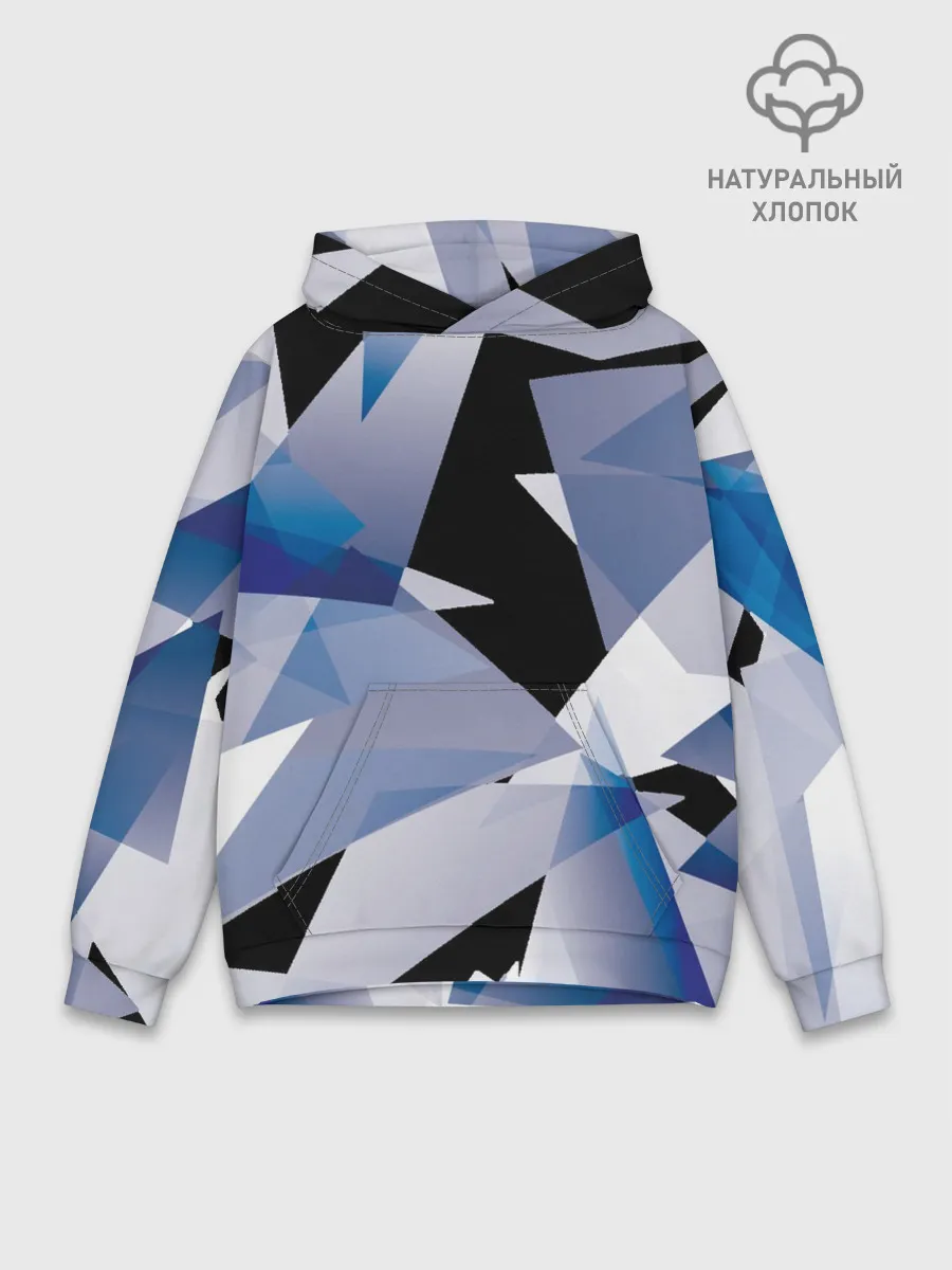 Худи мужской база хлопок / Broken glass