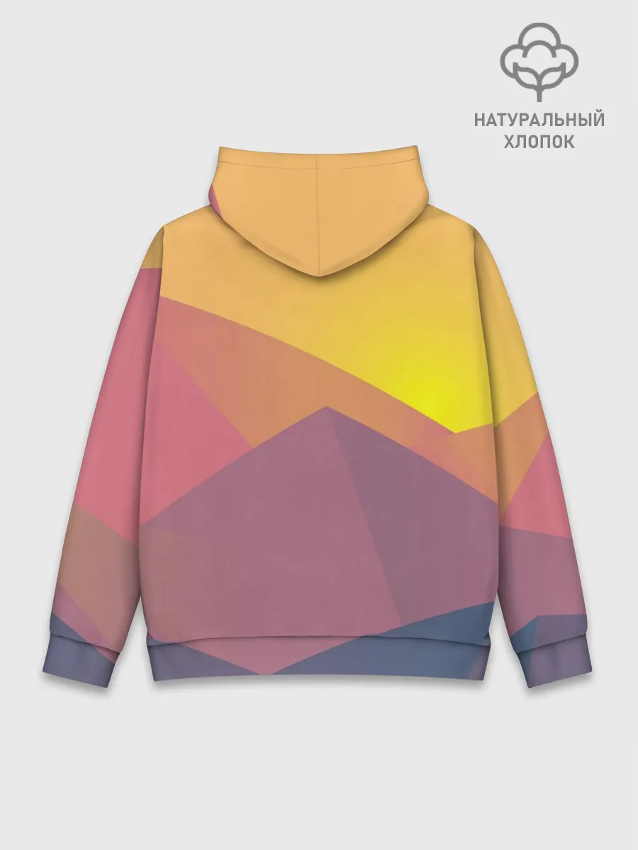 Худи мужской база хлопок / Векторный Египет