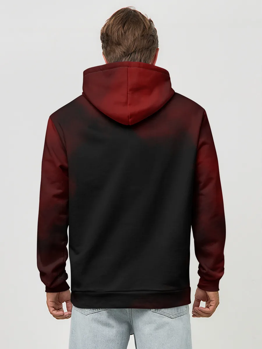 Худи мужской база хлопок / Demon Slayer: Kimetsu no Yaiba