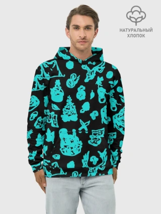 Худи мужской база хлопок / Поход