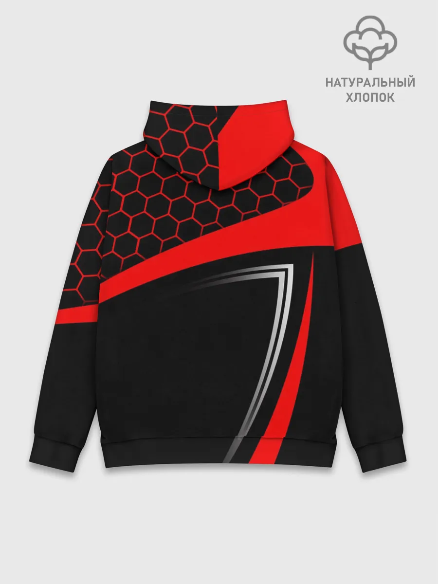 Худи мужской база хлопок / HONDA / ХОНДА / SPORT