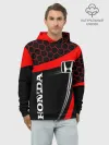 Худи мужской база хлопок / HONDA / ХОНДА / SPORT