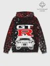 Худи мужской база хлопок / NISSAN GT-R / НИССАН GTR