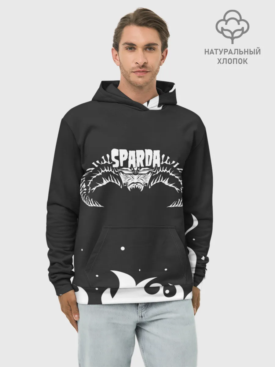 Худи мужской база хлопок / Sparda