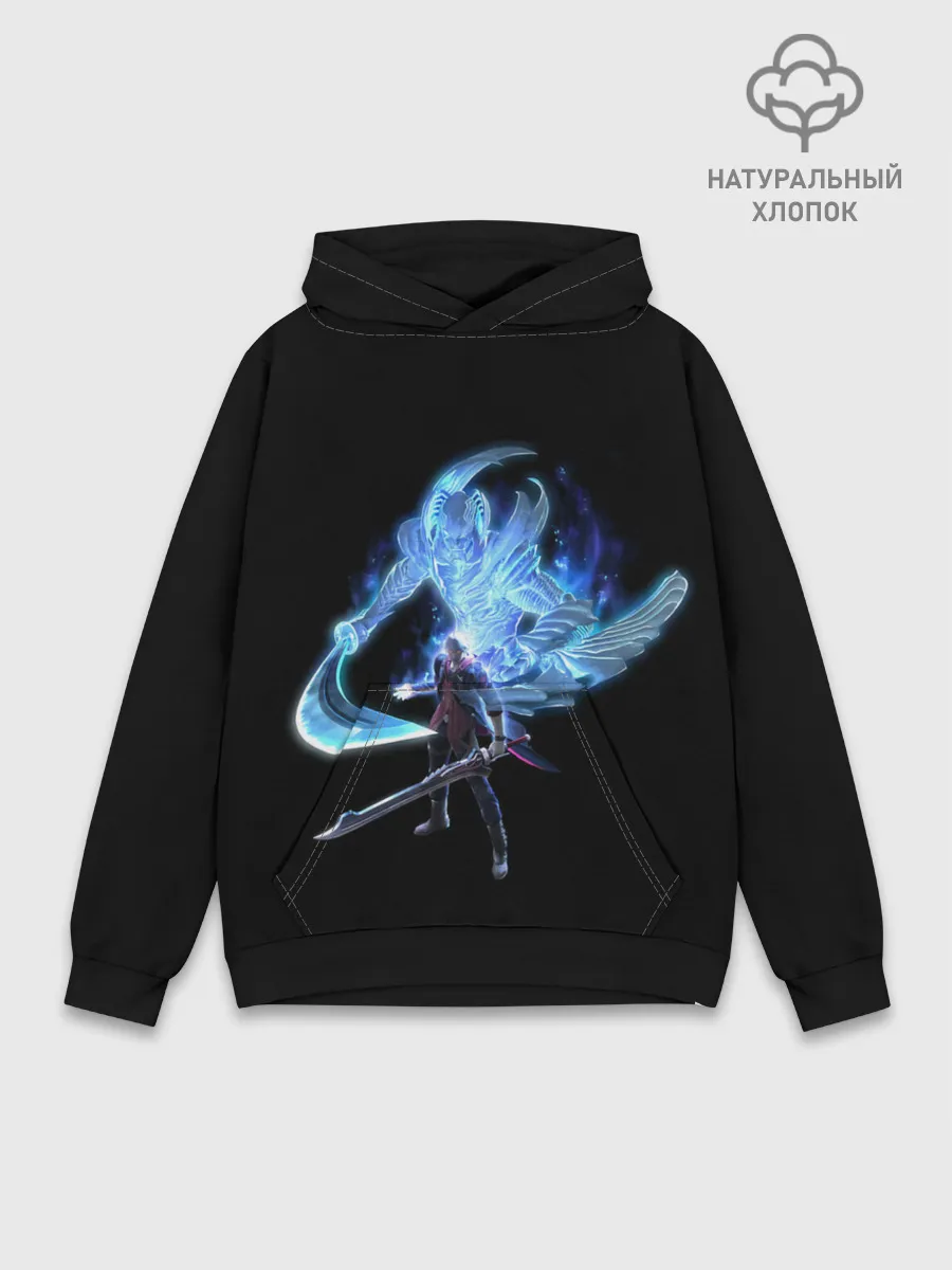 Худи мужской база хлопок / Soul of Nero