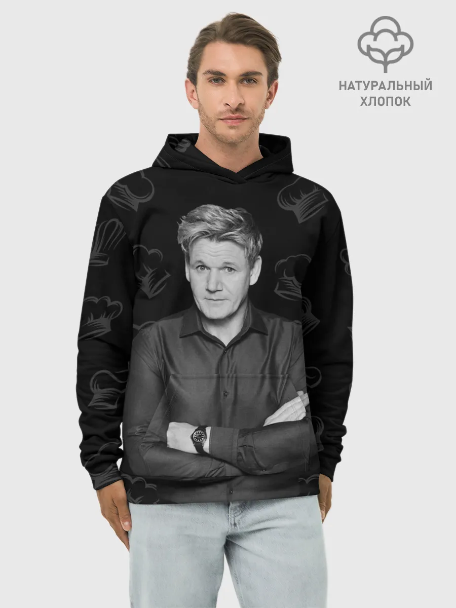 Худи мужской база хлопок / ГОРДОН РАМЗИ | Gordon Ramsay